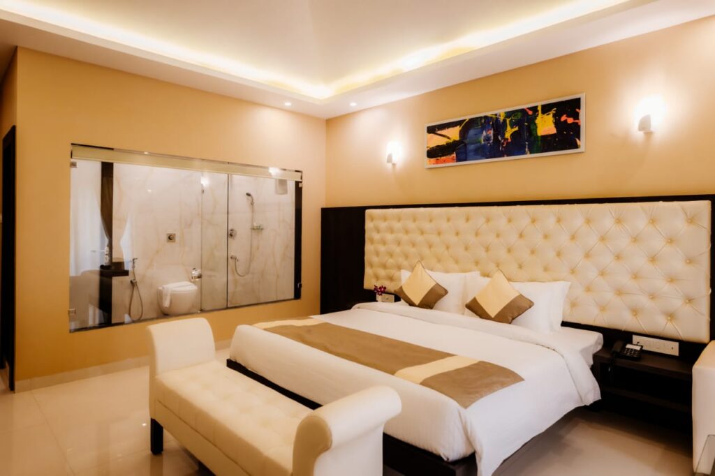 krishna resort spa goa accomodation