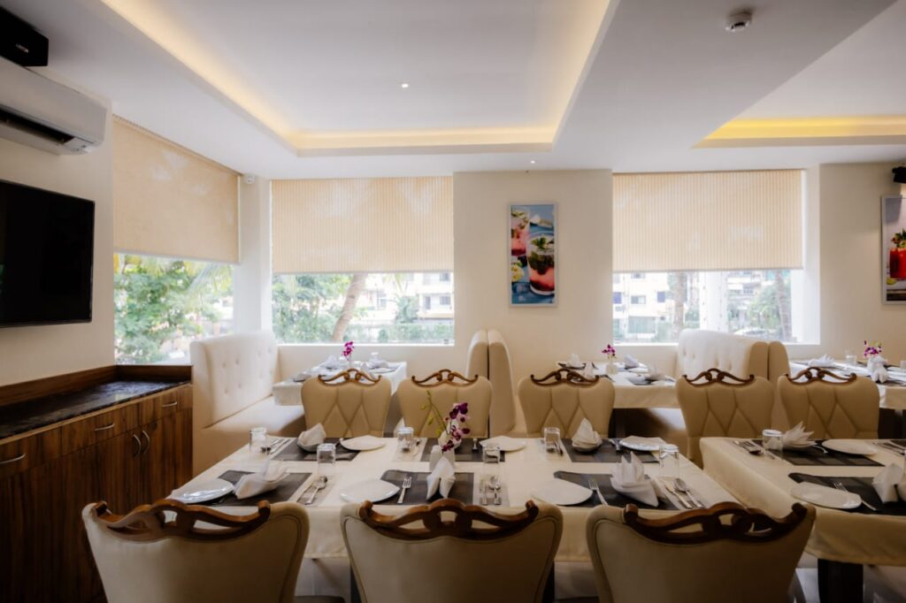 krishna resort spa goa dining