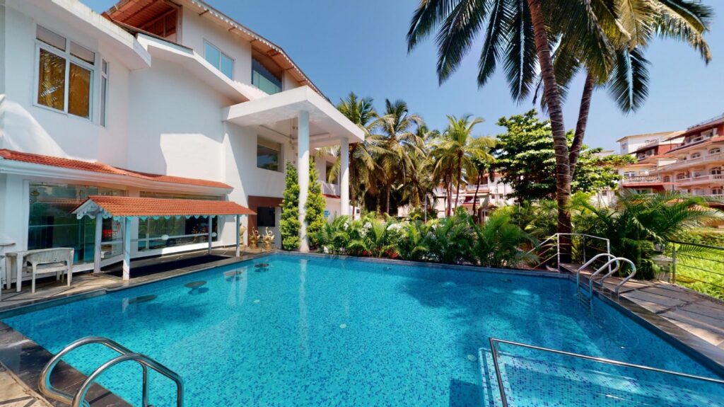 swiming pool krishna resort spa